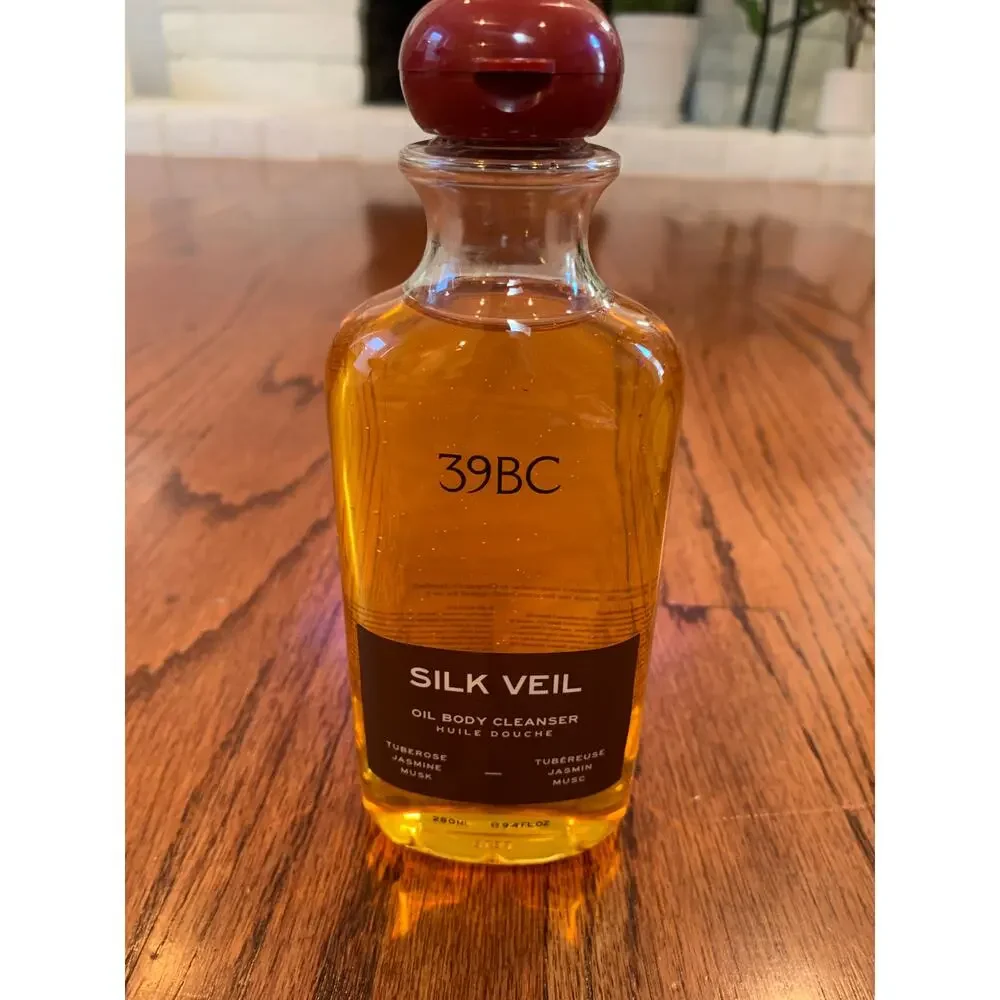 BNOB 39BC Silk Veil Oil Body Cleanser Wash MSRP $55 | 9.4 Fl oz / 280 ml